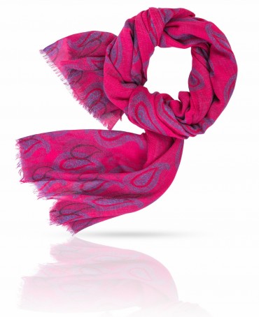 Палантин Унисекс W55.P2-SKOP48/MAGENTA